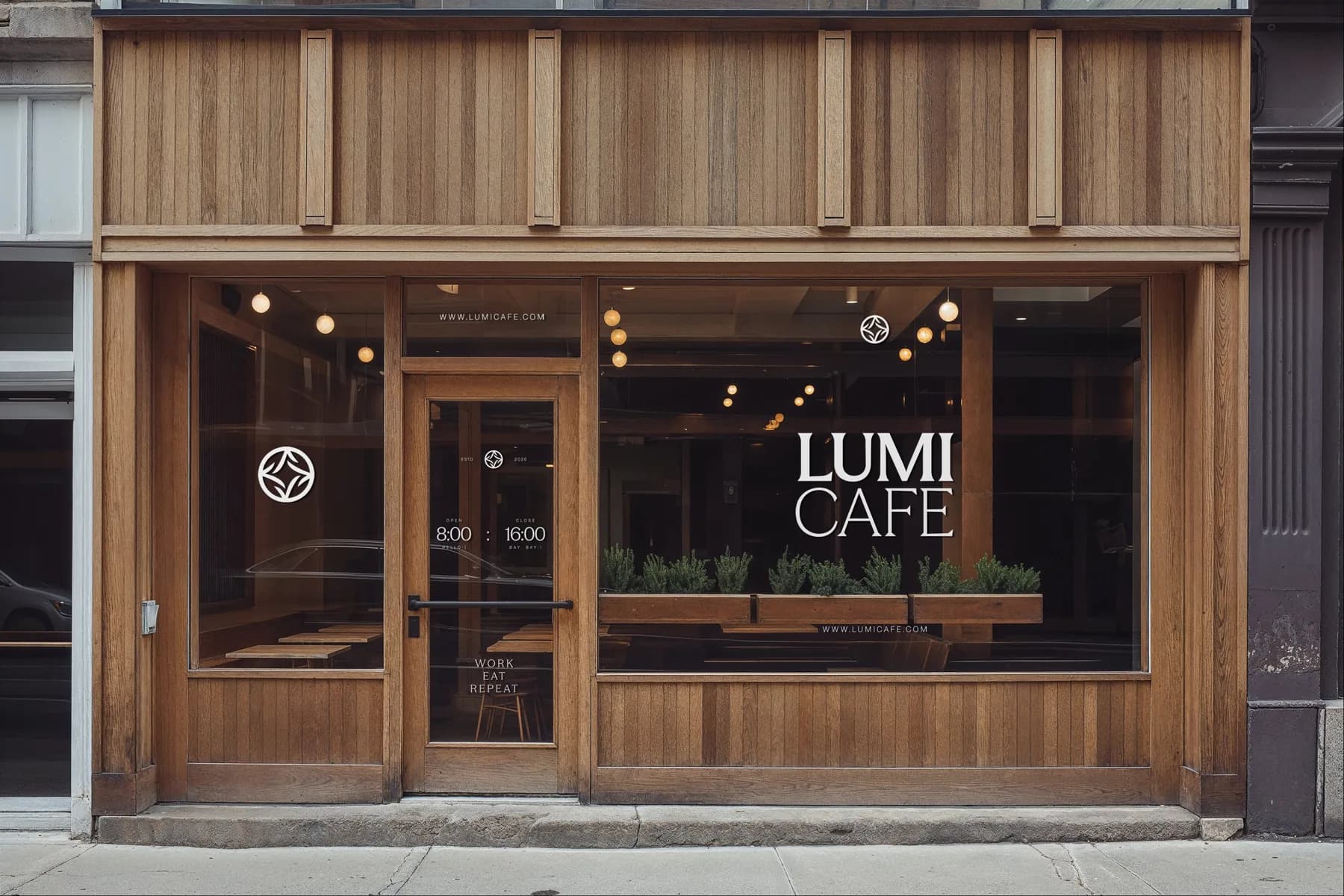 The Lumi storefront